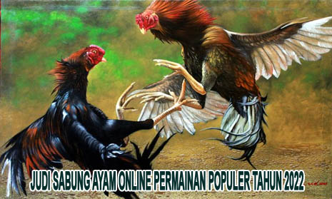 Judi Sabung Ayam Online Permainan Populer Tahun 2022